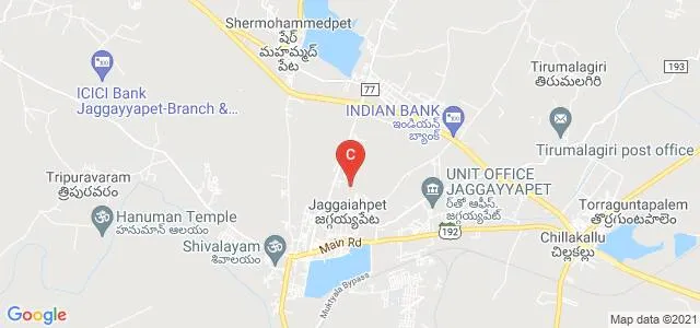 Prasad Institute of Technology and Science, Krishna Map