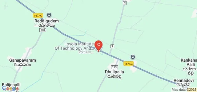 Loyola Institute of Technology and Management, Guntur Map
