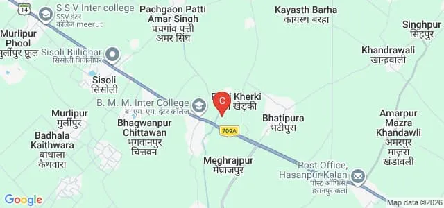 Divine Law College, Meerut Map