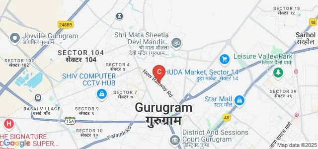 Dronacharya Government College, Gurgaon Map