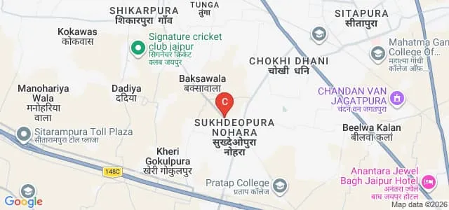 Poddar International College of Pharmacy, Jaipur Map