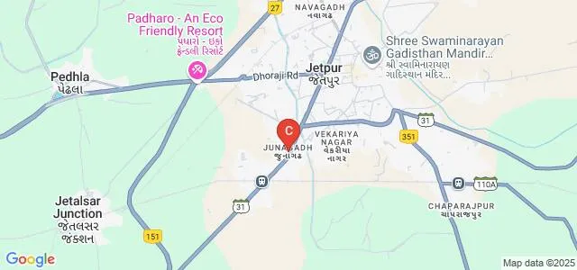 Smt VB Nandola Computer Science College, Una Map