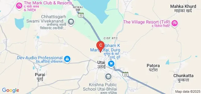 Government Daanveer Tularam College, Durg Map