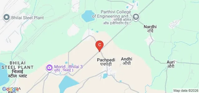 Chhattisgarh Institute of Management and Technology, Bhilai Map