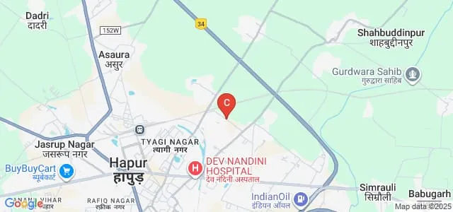 Swami Vivekanand Law College, Hapur Map