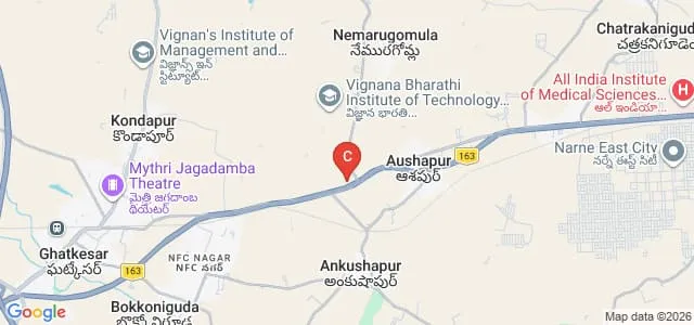Aurora's Scientific and Technological Institute, Ghatkesar Map
