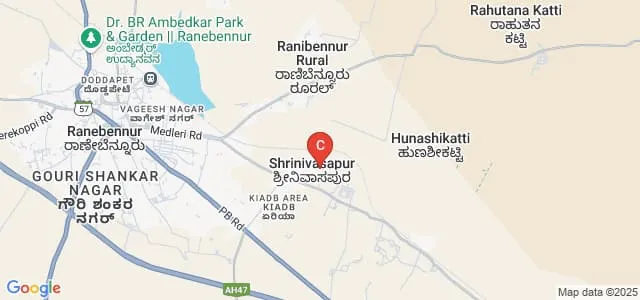 Government First Grade College, Ranebennur Map