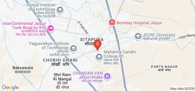 Mahatma Gandhi Occupational Therapy College, Jaipur Map