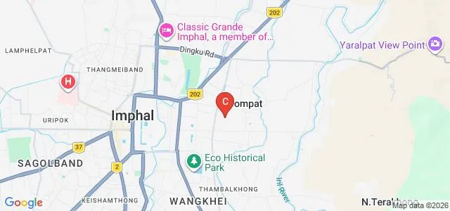 JN Institute of Medical Sciences, Imphal Map