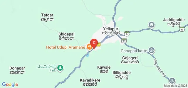 Vishwadarshana B Ed College, Yellapur Map