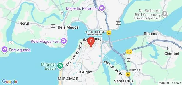 JD Institute of Fashion Technology, Goa Map