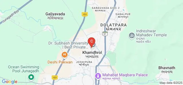 Dr Subhash Science College, Junagadh Map