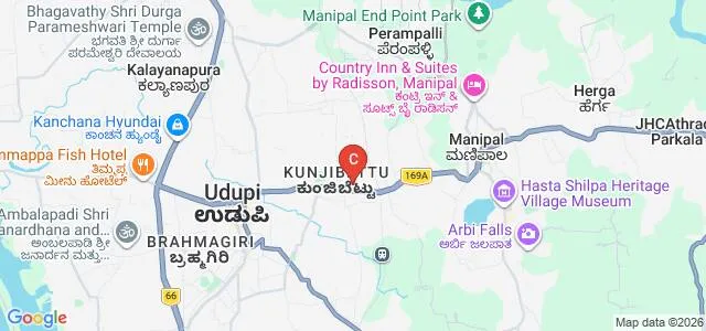 Mahatma Gandhi Memorial College, Udupi Map