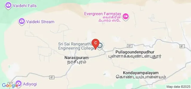 Ranganathan Architecture College, Coimbatore Map
