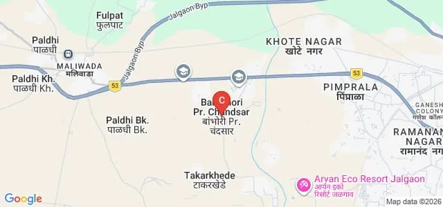 Shram Sadhana Bombay Trust's Institute of Pharmacy, Jalgaon Map