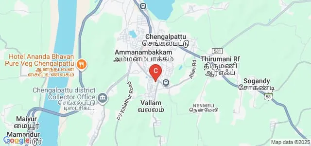 Government Law College, Chengalpattu Map