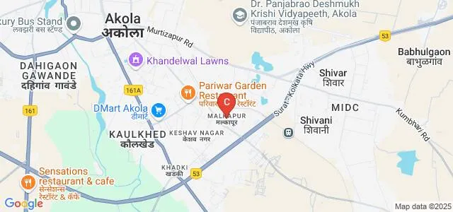 Arts College, Malkapur Map