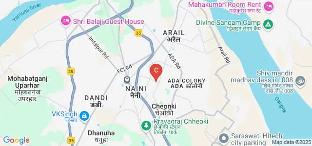 Savitri Devi Shankar Lal Mahavidyalaya, Allahabad Map
