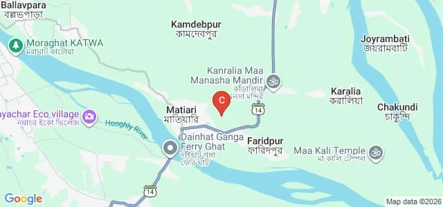 Matiari D Ed College, Nadia Map