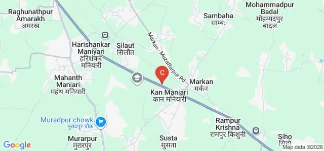 Trident Teachers Training College, Muzaffarpur Map