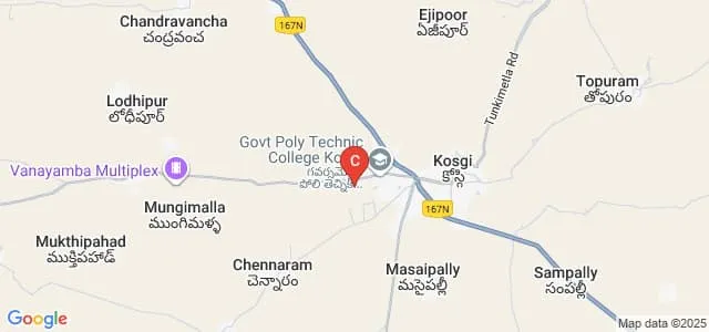 Government Engineering College, Kosgi Map