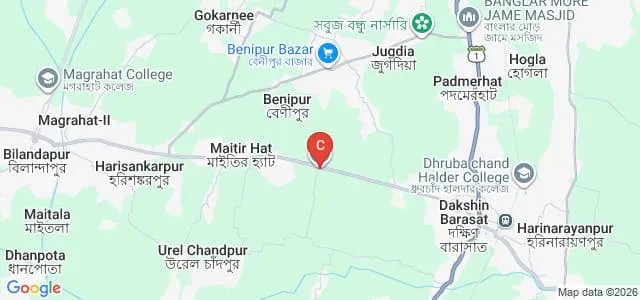 Mass Education Teachers Training Institute, South 24 Parganas Map