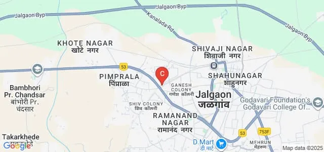 Dr Ulhas Patil Law College, Jalgaon Map