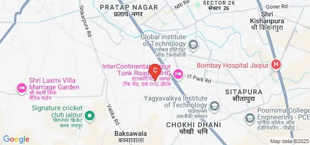 RR College of Nursing, Jaipur Map
