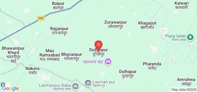 Shakti Smarak Vidhi Sansthan, Balrampur Map