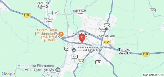 SCIM Government Degree and PG College, Tanuku Map