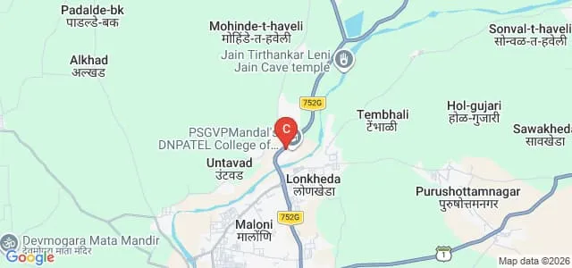 Poojya Sane Guruji Vidya Prasarak Mandal's College of Pharmacy, Shahada Map