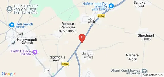 SD College of Education, Pataudi Map