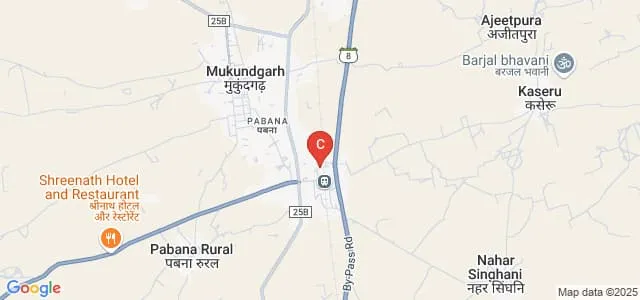 Ramkumari College of Veterinary Sciences, Mukundgarh Map