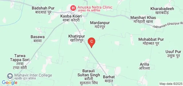 Baijnath Mahavidyalaya, Ghazipur Map