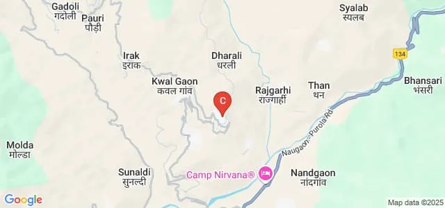 Rajendra Singh Rawat Government Degree College, Barkot Map