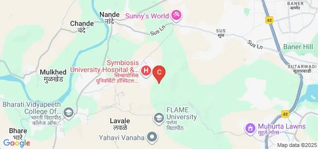 Symbiosis School of Photography, Pune Map