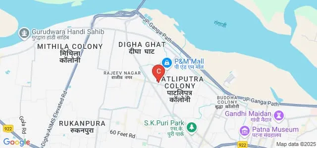 Bakhtiyarpur College of Engineering, Patna Map
