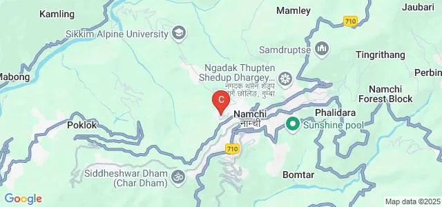 Namchi Government College, Namchi Map