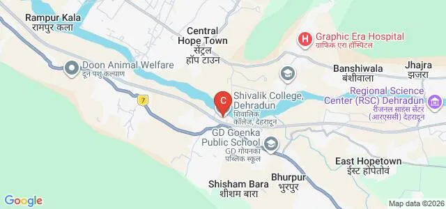 College of Pharmacy, Dehradun Map