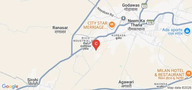 Baba Narayan Das Mahila Shikshak Prashikshan Sansthan, Sikar Map
