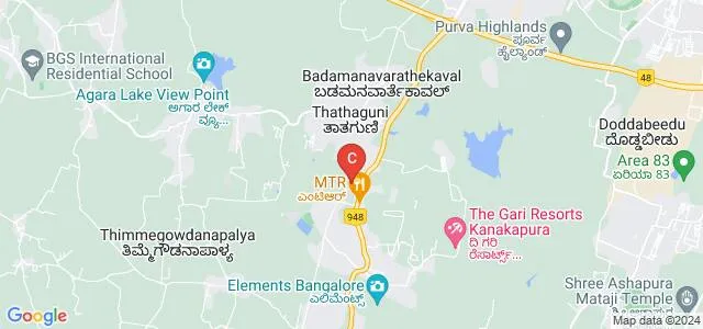 Indian Business Academy, Bengaluru Map