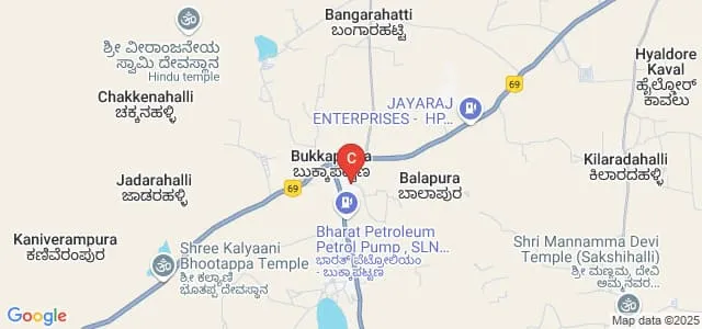 Government First Grade College, Bukkapatna Map