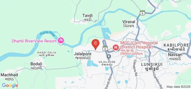 Shree Sardar Patel College of Education, Navsari Map