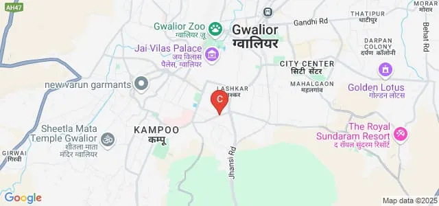 Government Sanskrit Mahavidyalaya, Gwalior Map