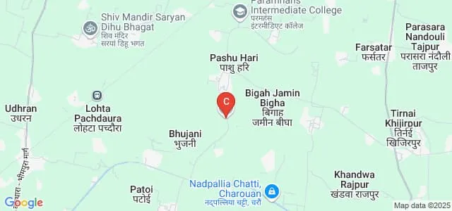 Maa Bandhui Devraj Mahavidyalaya, Ballia Map