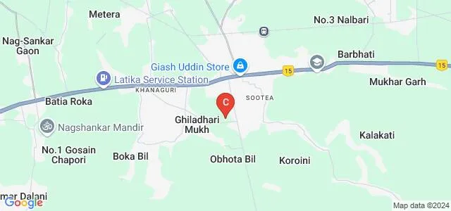 Chatia College, Biswanath Map