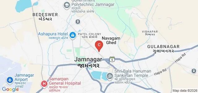 Shri MP Shah Government Medical College, Jamnagar Map