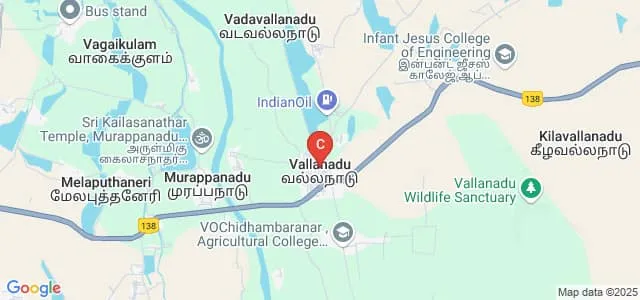 Infant Jesus College of Engineering and Technology, Thoothukudi Map