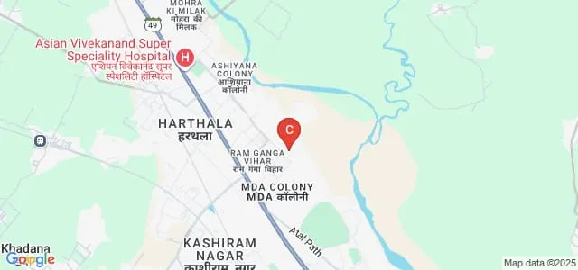 Moradabad Institute of Technology, Moradabad Map