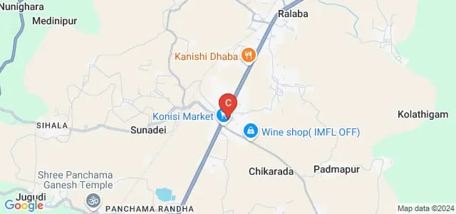 Rahul Institute of Engineering and Technology, Behrampur Map